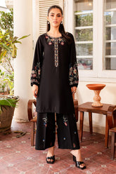 BATIK - 2PC DHANAK EMBROIDERED SHIRT WITH DHANAK EMBROIDERED TROUSER - HZG1739