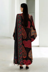 BAROQUE - 3PC KARANDI PRINTED SHIRT WITH KARANDI PRINTED SHAWL AND TROUSER - HZG3147